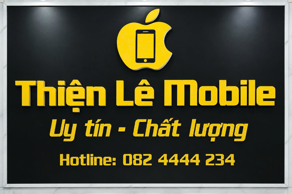 Biển hiệu Thiện Lê Mobile - Uy tín chất lượng